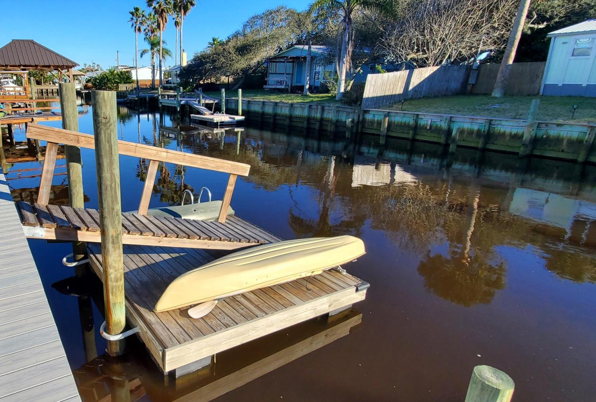 סיינט אגוסטין Waterfront Home With Private Dock, Walk To Beach מראה חיצוני תמונה