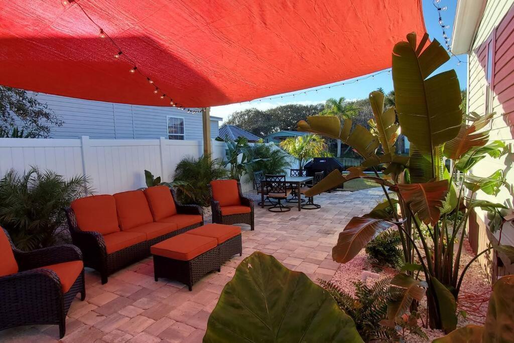 סיינט אגוסטין Waterfront Home With Private Dock, Walk To Beach מראה חיצוני תמונה